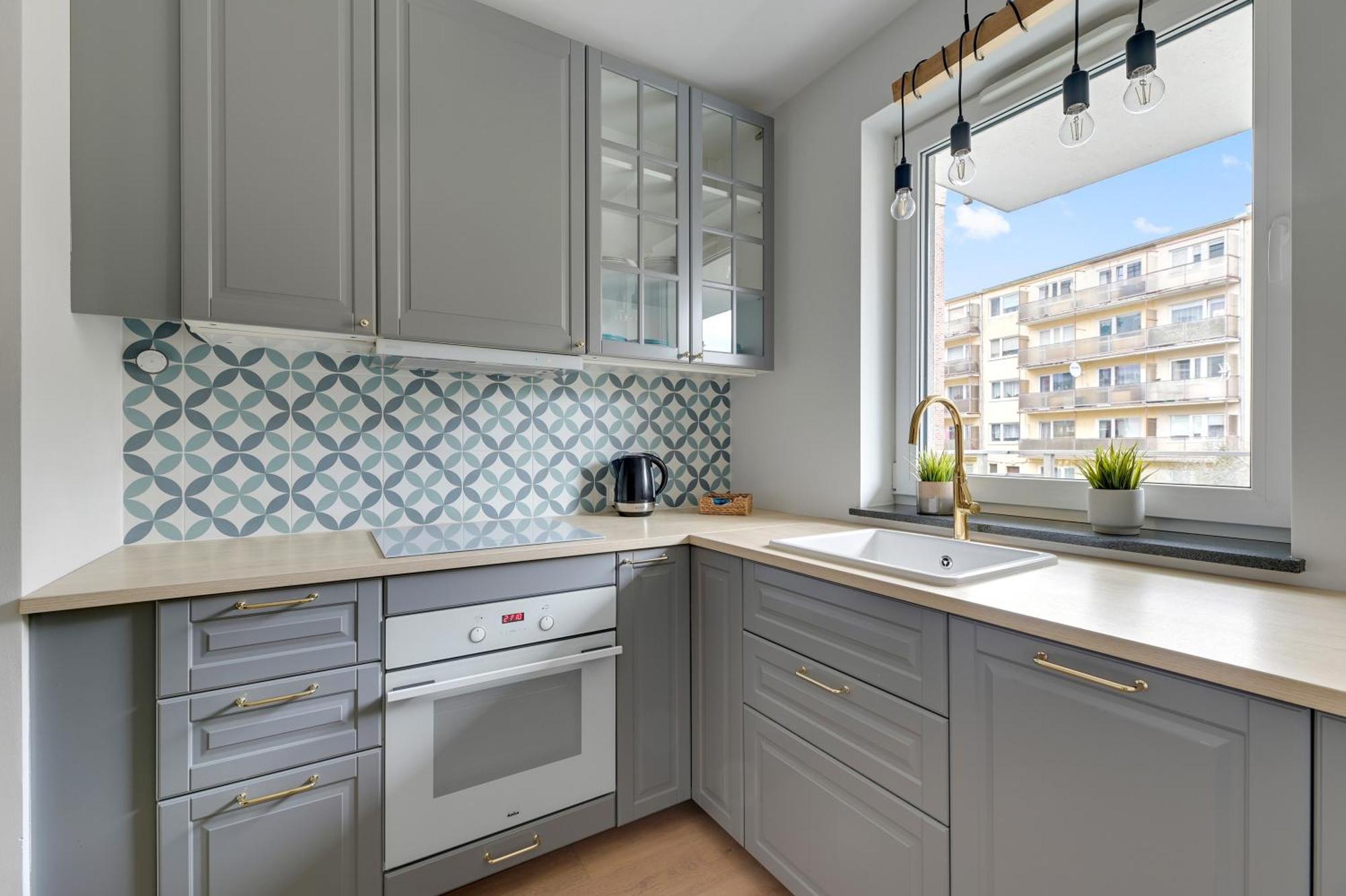 グダニスクBlue Mandarin Marinaアパートメント 部屋 写真